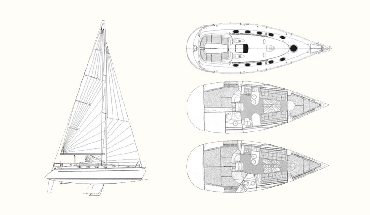 Beneteau-35-S7-Drawing